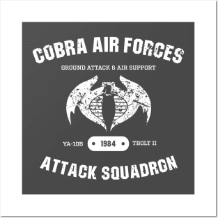 Cobra Air Forces ALTERNATE color Posters and Art